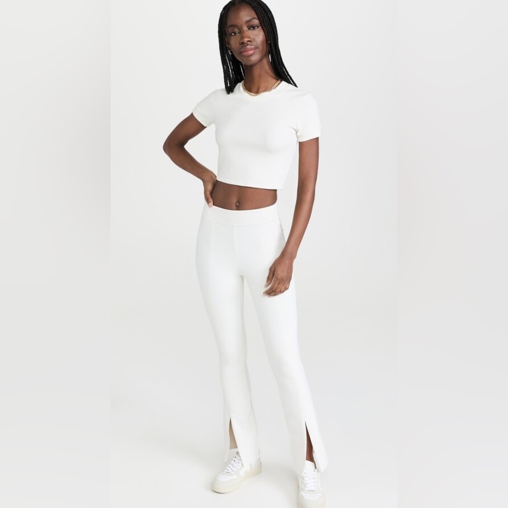 NWT Alo Yoga White Airbrush Flutter Leggings XS 🤍 - Picture 8 of 11